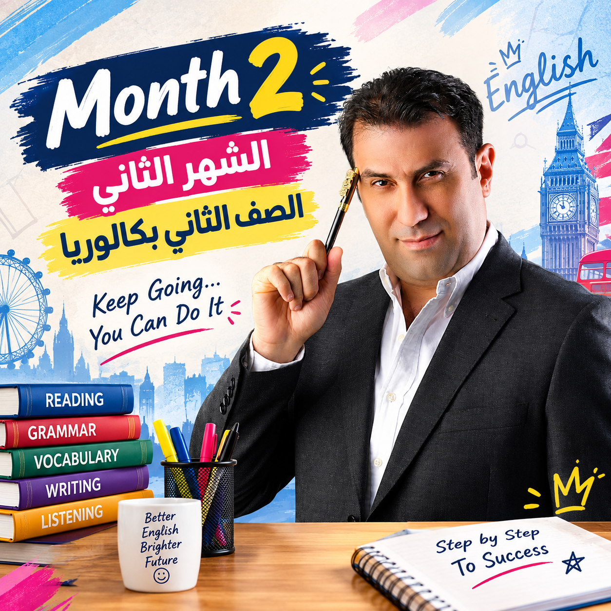 الشهر الثانى - الصف الثانى بكالوريا